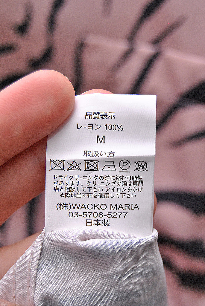 WACKOMARIA × TIM LEHI HAWAIIAN SHIRT S/S