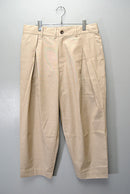 is-ness TUCK TROUSERS
