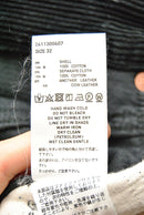 SUGARHILL COURDUROY PAINTER TROUSERS - BLACK