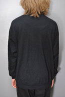 COMOLI ウール天竺長袖タートルネック