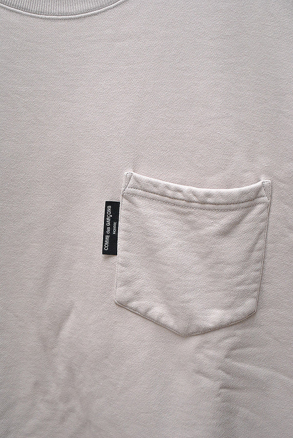 COMME des GARCONS HOMME クルーネックポケットスウェット