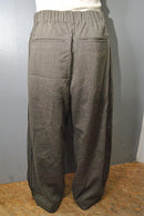 my beautiful landlet STRETCH GABARRE THREE LINE WIDE PANTS