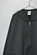 PRE_ Harf Zip Drawcord Sweat