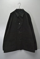 COMOLI ブラックデニム ワークジャケット