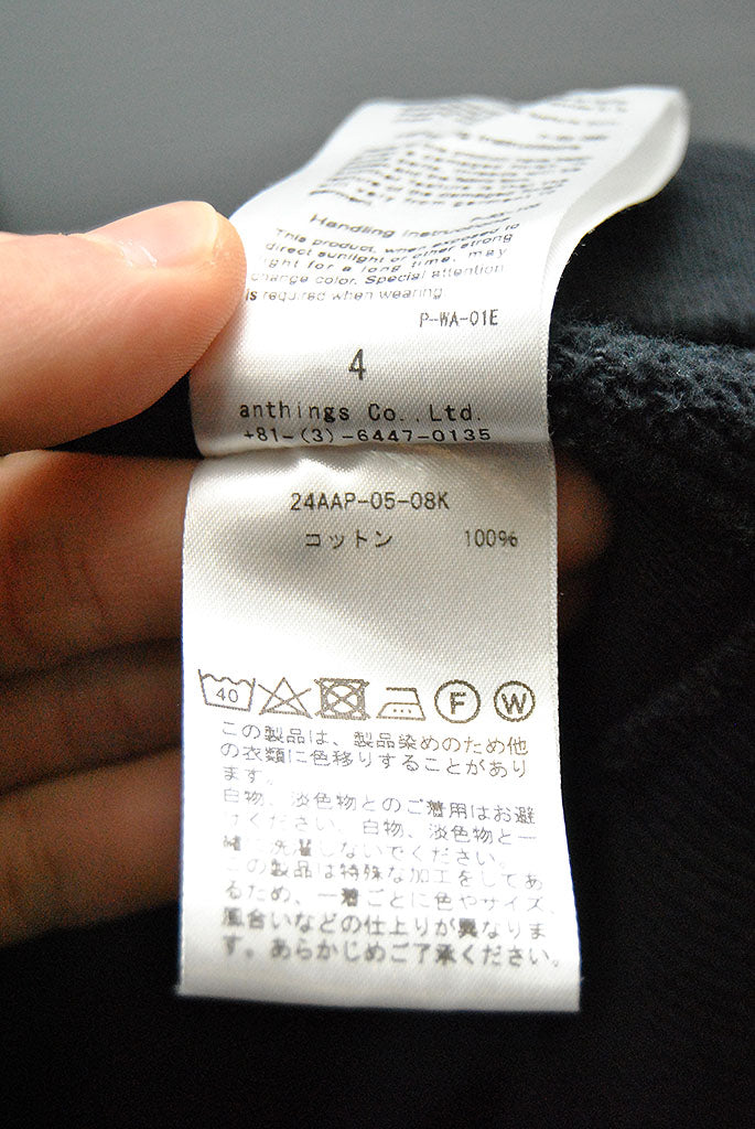 A.PRESSE Vintage Half Zip Sweat Shirt