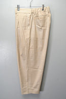 is-ness TUCK TROUSERS