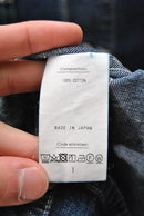 A.PRESSE DENIM COVERALL