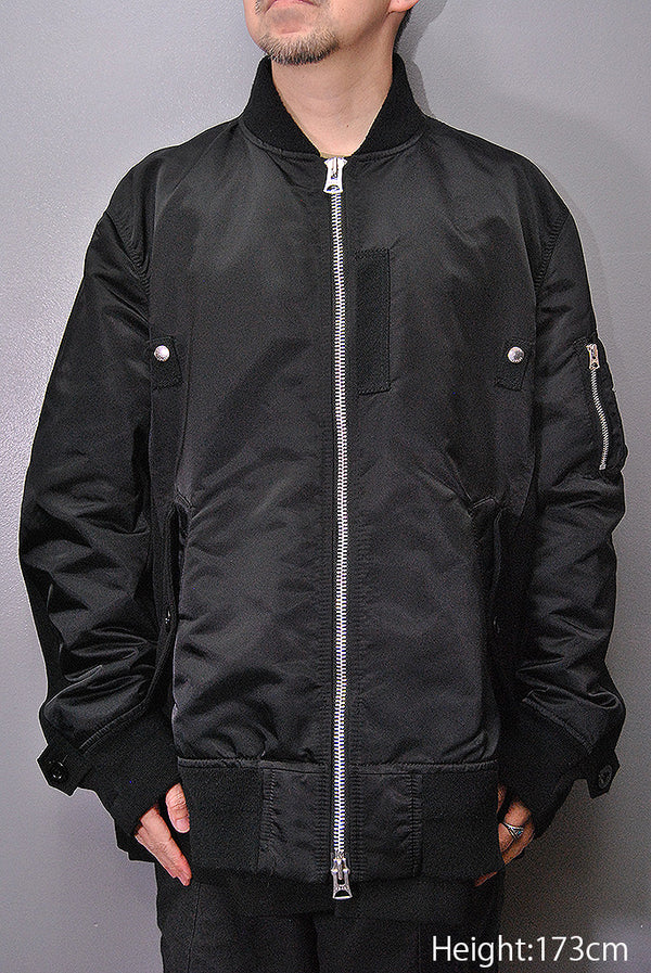 ジャケット・アウター sacai Wool Surge Nylon Twill Blouson sacai Wool Surge Nylon Twill Blouson