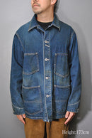 A.PRESSE DENIM COVERALL