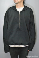PRE_ Harf Zip Drawcord Sweat