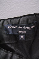 COMME des GARCONS HOMME エステルマットクロスパラシュートパンツ