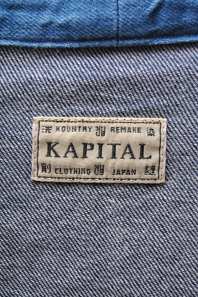 KAPITAL 8oz DENIM 4TONE KAKASHI SHIRT