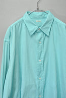 A.PRESSE Double Weave Twill Regular Collar Shirt