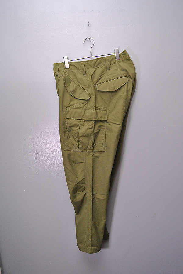 JUNYA WATANABE MAN 綿ナイロンツイル 塩縮撥水加工 パンツ