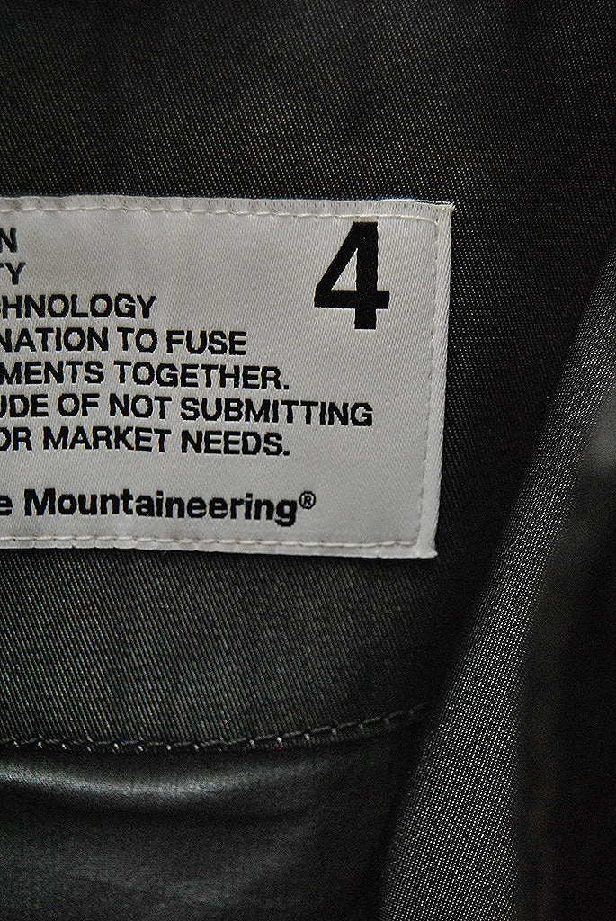 White Mountaineering WINDSTOPPER CROSS STITCH COACH JACKET