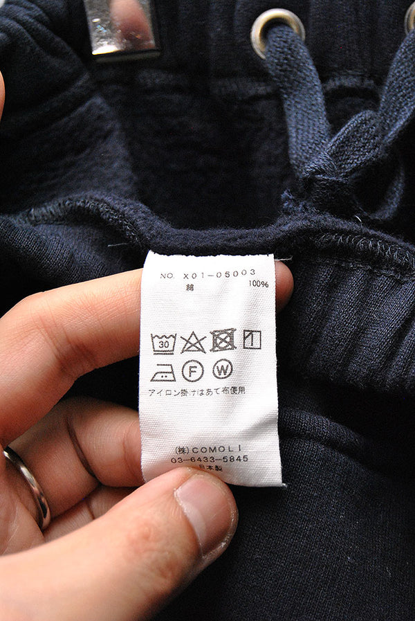 COMOLI コットン吊裏毛 スウェットパンツ COMOLI コットン吊裏毛 スウェットパンツ