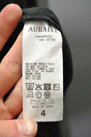 AURALEE SUPER HIGH GAUGE SWEAT ZIP BLOUSON