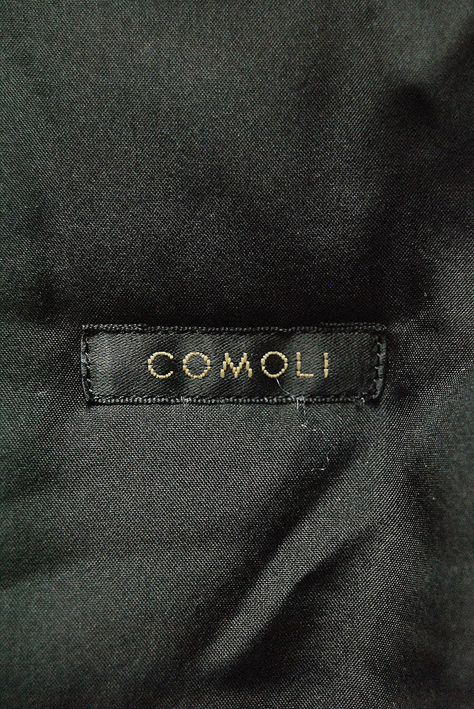 COMOLI シープスキンハーフジップ パフジャケット