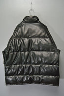 A.PRESSE Leather Down Jacket