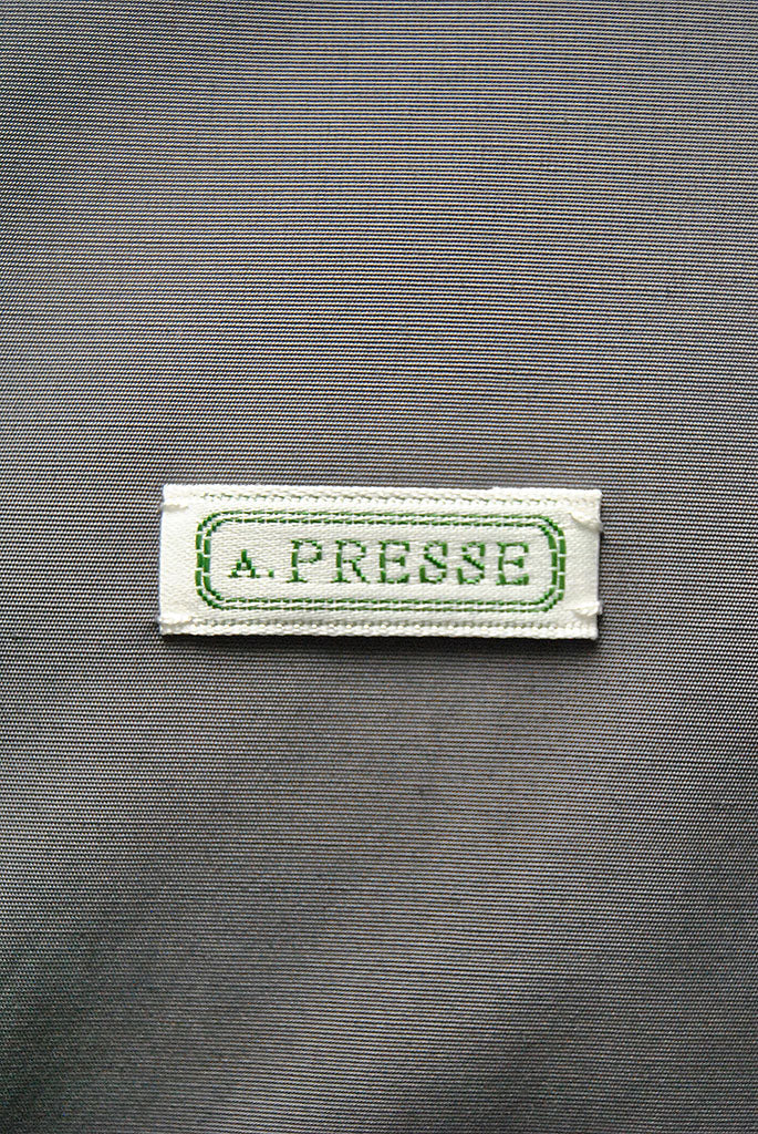A.PRESSE Leather Down Jacket