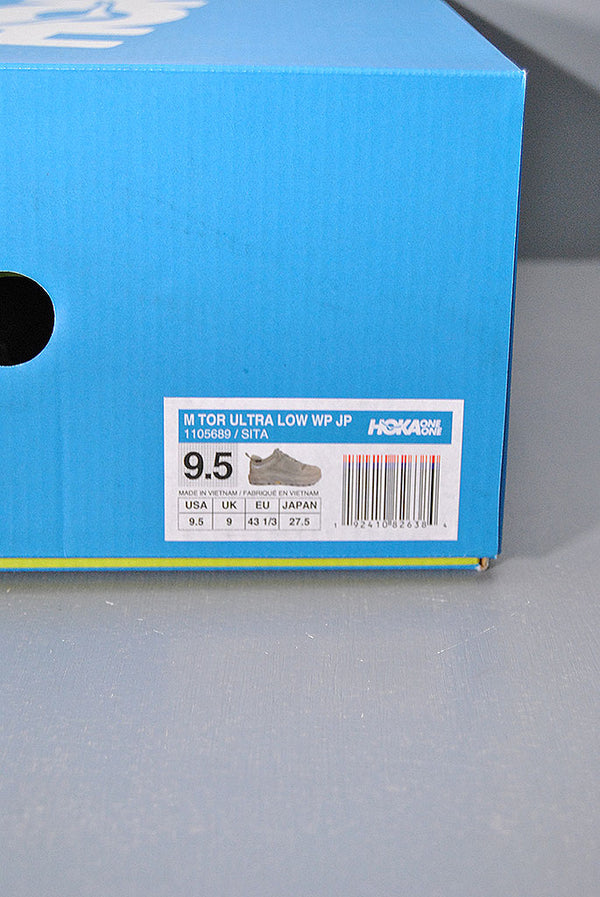 HOKA ONE ONE TOR ULTRA LOW WP JP #SITA