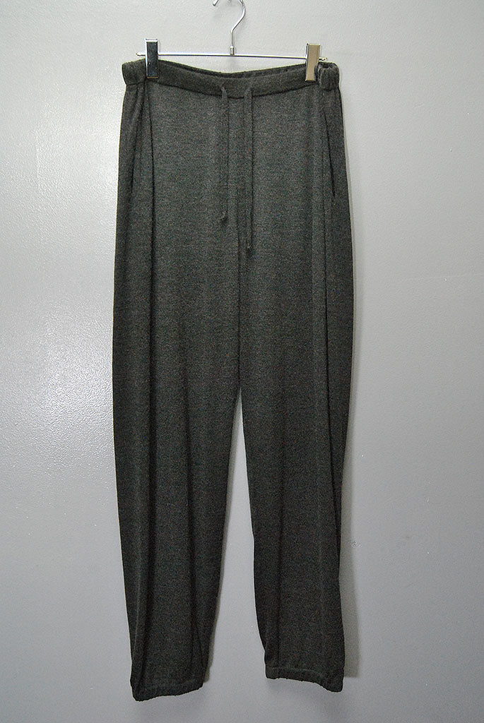 COMOLI カシミヤシルクニットパンツ #C.GRAY