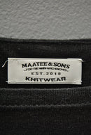 MAATEE&SONS LINEN S/SLEEVE BOAT TEE