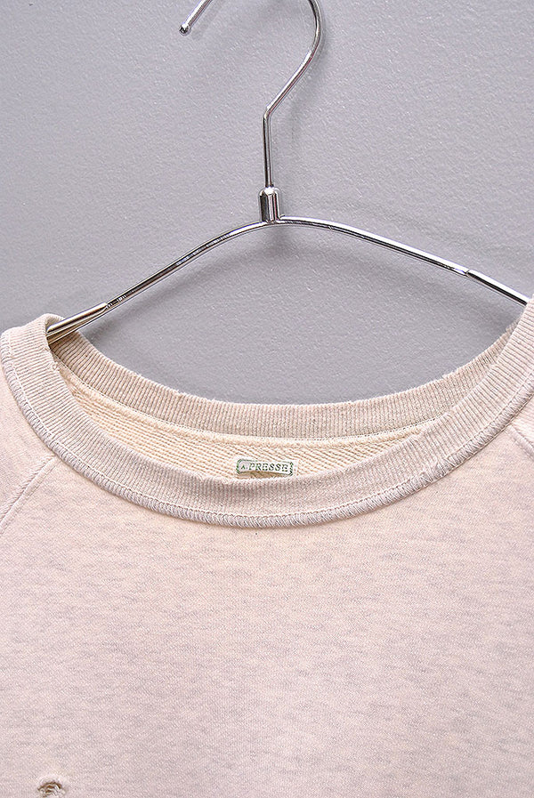 A.PRESSE Vintage Washed Sweat Shirt