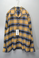 WACKO MARIA OPEN COLLAR SHIRT L/S