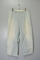 A.PRESSE  Indigo Pin Check Work Pants