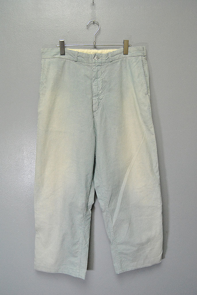 A.PRESSE  Indigo Pin Check Work Pants