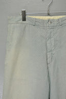 A.PRESSE  Indigo Pin Check Work Pants