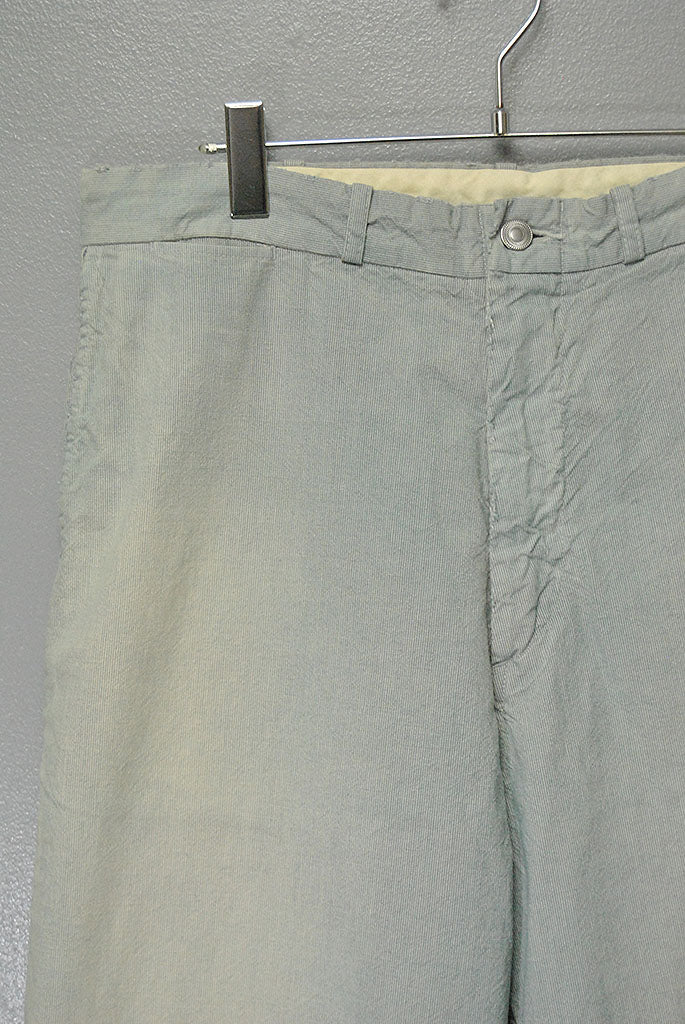 A.PRESSE  Indigo Pin Check Work Pants