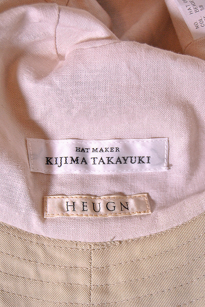 HEUGN × KIJIMA TAKAYUKI  L’ECHOPPE別注 サファリハット