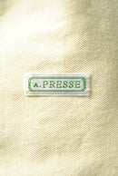 A.PRESSE  Indigo Pin Check Work Pants