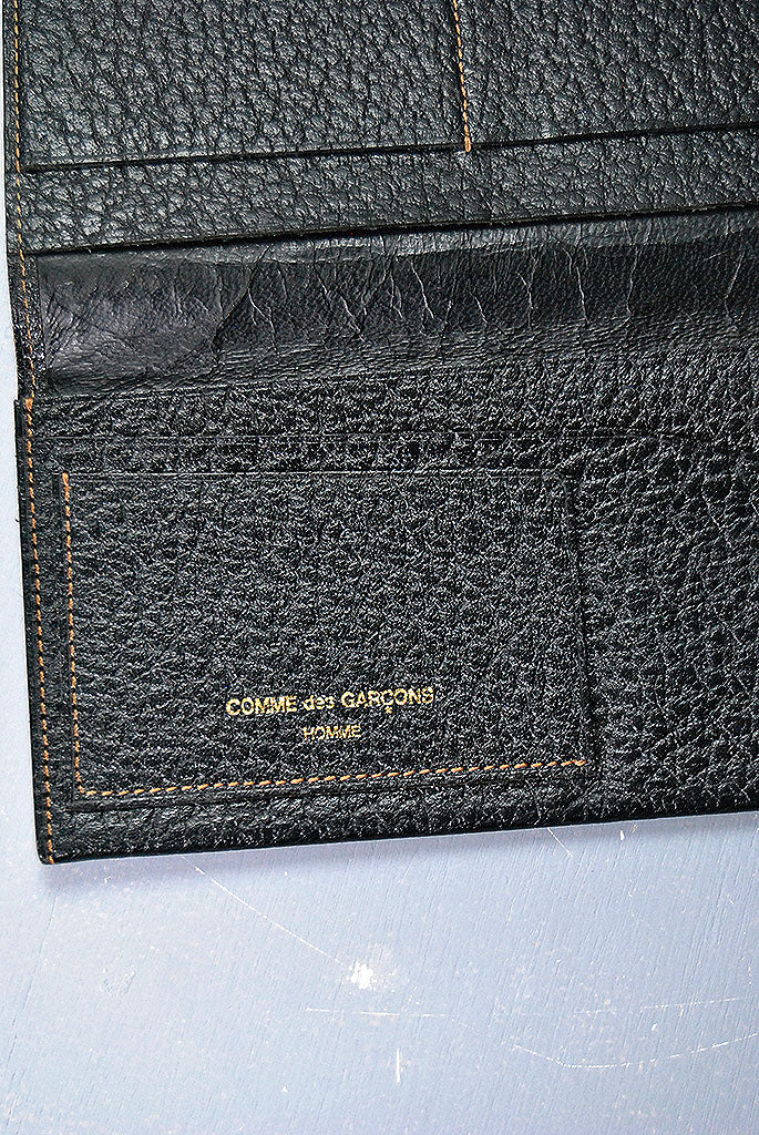COMME des GRCONS HOMME レザー型押し 長財布