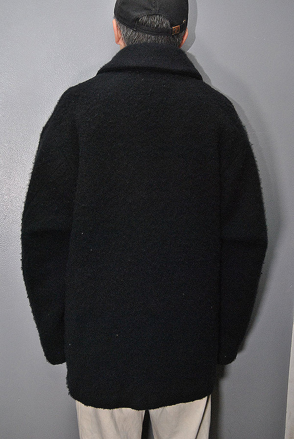（貴重品）美品　19aw comoli カシミヤ ショールカラーコート　ネイビー COMOLI (コモリ) カシミヤ ショールカラーコート