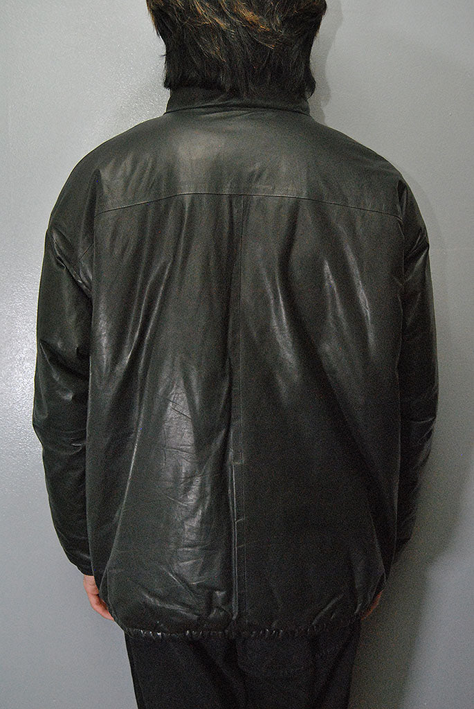 COMOLI シープスキンハーフジップ パフジャケット