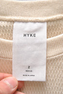 HYKE THERMAL SHIRT BIG FIT