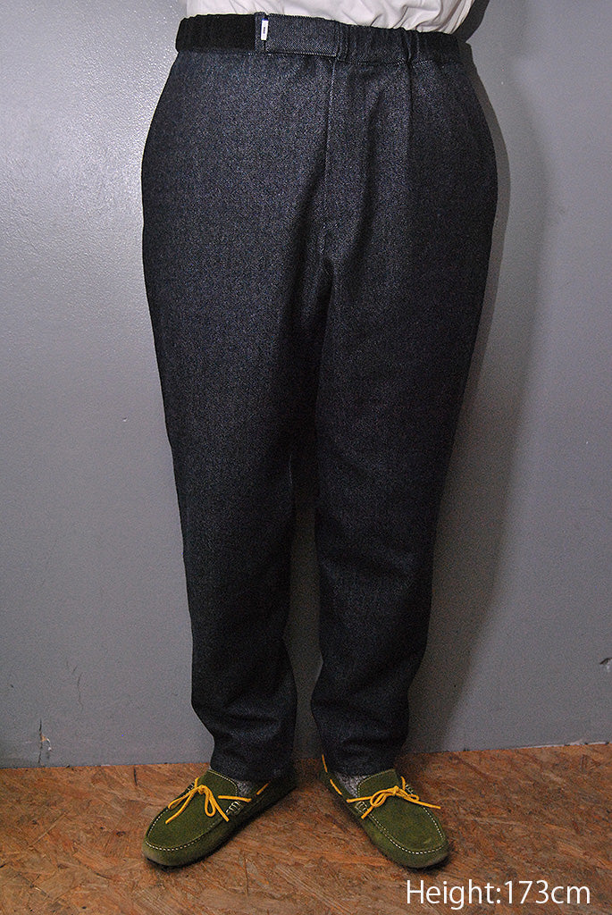 Graphpaper C/W Denim Wide Easy Slacks