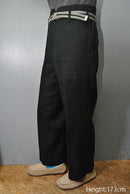OLDMAN'S TAILOR HIGH WAIST EASY PANT