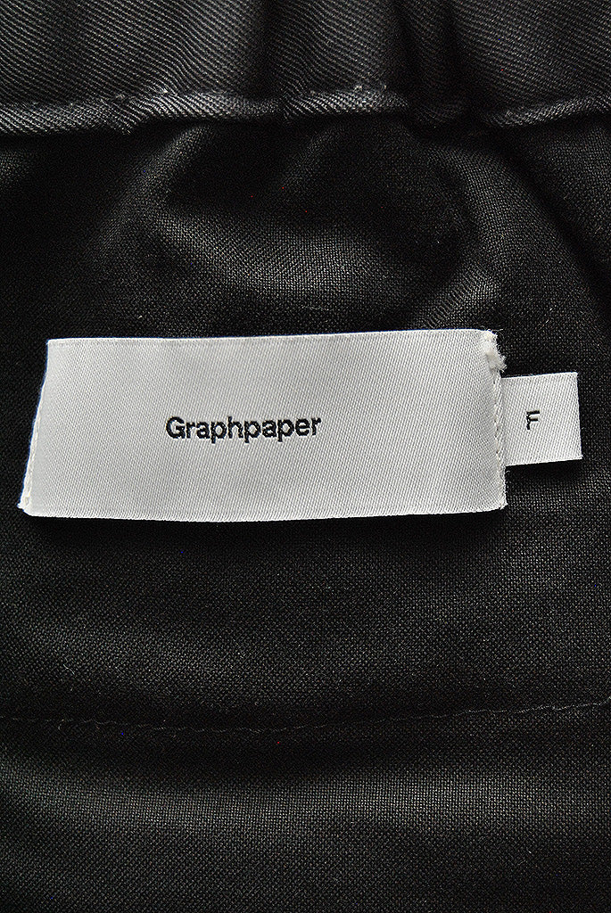 Graphpaper SCALE OFF WOOL CHEF PANTS