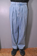 FARAH Two-tuck Wide Tapered Pants