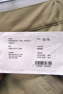 FreshService FIREPROOF TOOL POCKET PANTS KHAKI