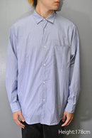 COMOLI ポプリン シャツ