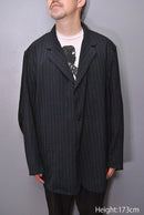COMOLI  ウールストライプジャケット