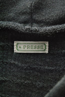 A.PRESSE Vintage Zip Sweat Hoodie