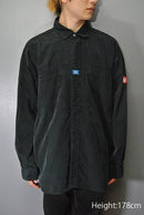 C.E OVERDYE CORD DESIGN BIG SHIRT