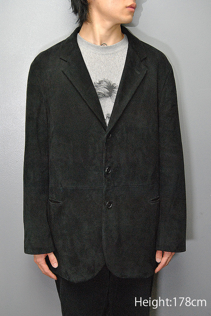 A.PRESSE Suede Leather Jacket