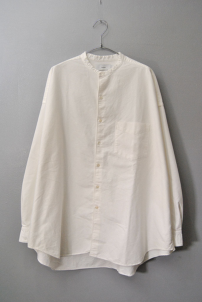 Graphpaper Oxford Oversized Band Collar Shirt